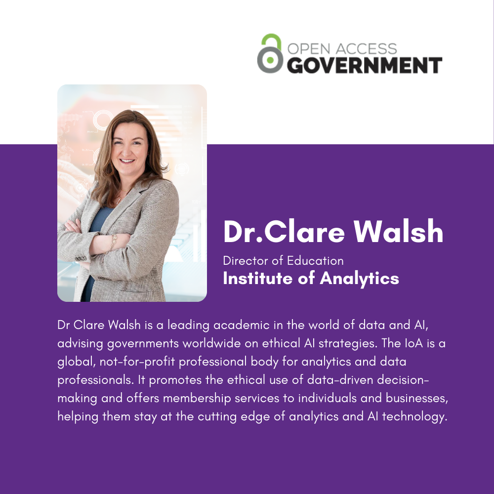 Open Access Government Dr Clare Walsh